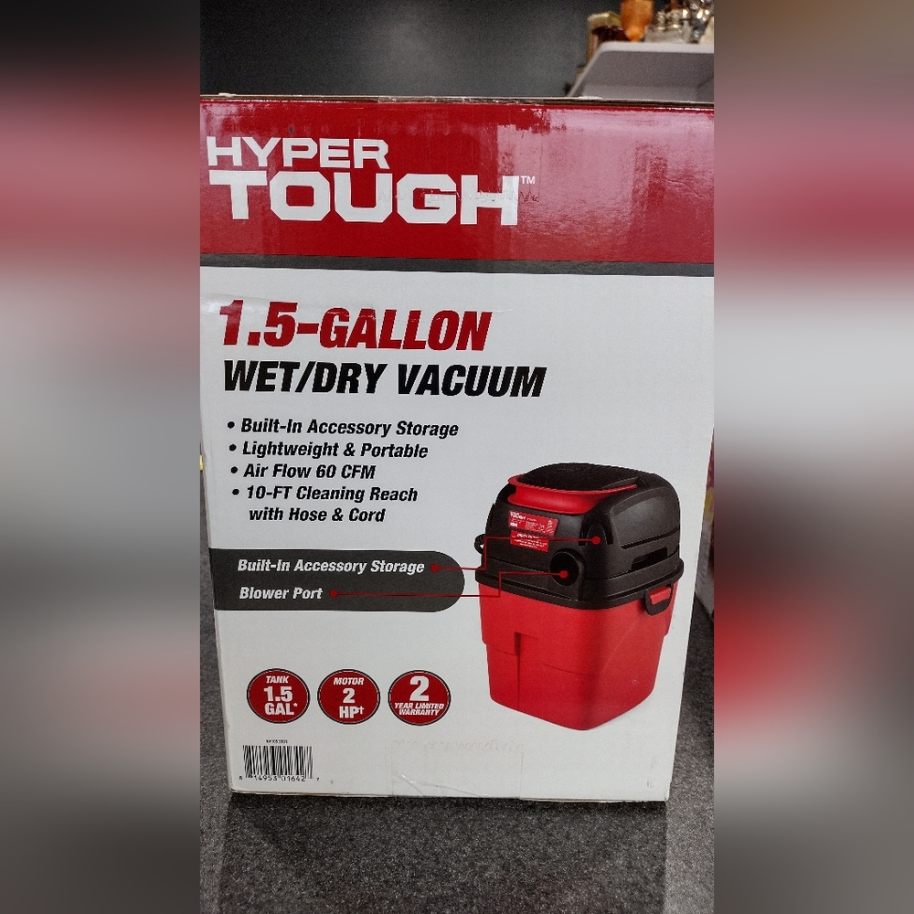 Hyper tough wet dry vacuum